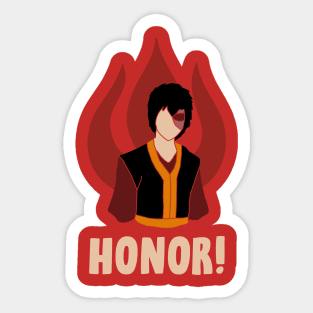 Honor! Sticker